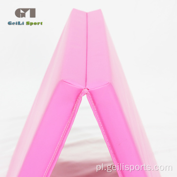 Gruba mata gimnastyczna PVC Pink Soft Play